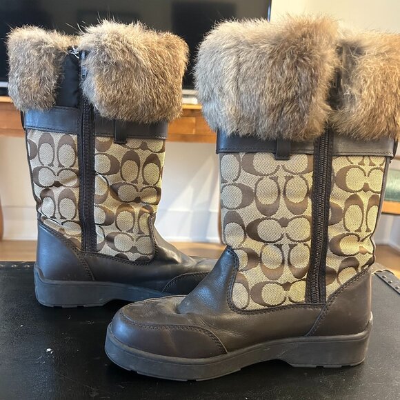 Coach Vintage winter boots - Picture 1 of 6